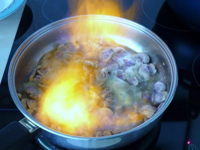 Rezept: flambierte Kalbsnierchen Bild Nr. 5 flambierte Kalbsnierchen - Rezept - Bild Nr. 5