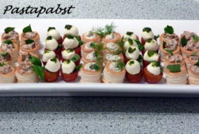 Mini Blätterteigpasteten Mini Blätterteigpasteten
