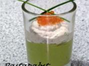 Avocadomousse mit Forellencreme - Rezept