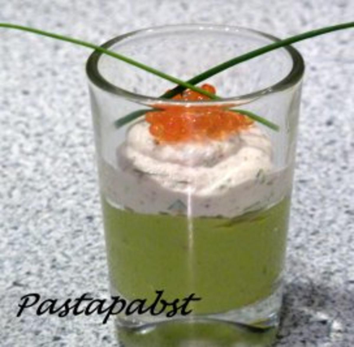 Avocadomousse mit Forellencreme - Rezept Gesendet von Pastapabst