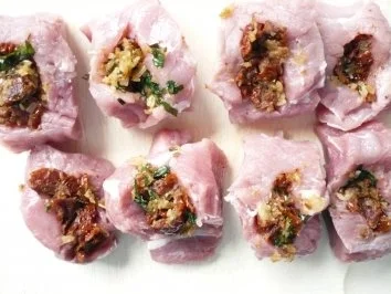 Schweinefilet auf Bohnengemüse - Rezept - Bild Nr. 5