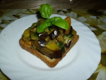 Mediterrane Toastschnitten - Rezept
