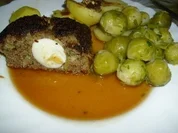 Rezept: Falscher Hase mit Rosenkohl Falscher Hase mit Rosenkohl - Rezept