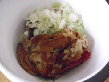 Falscher Hase mit Rosenkohl - Rezept - Bild Nr. 2