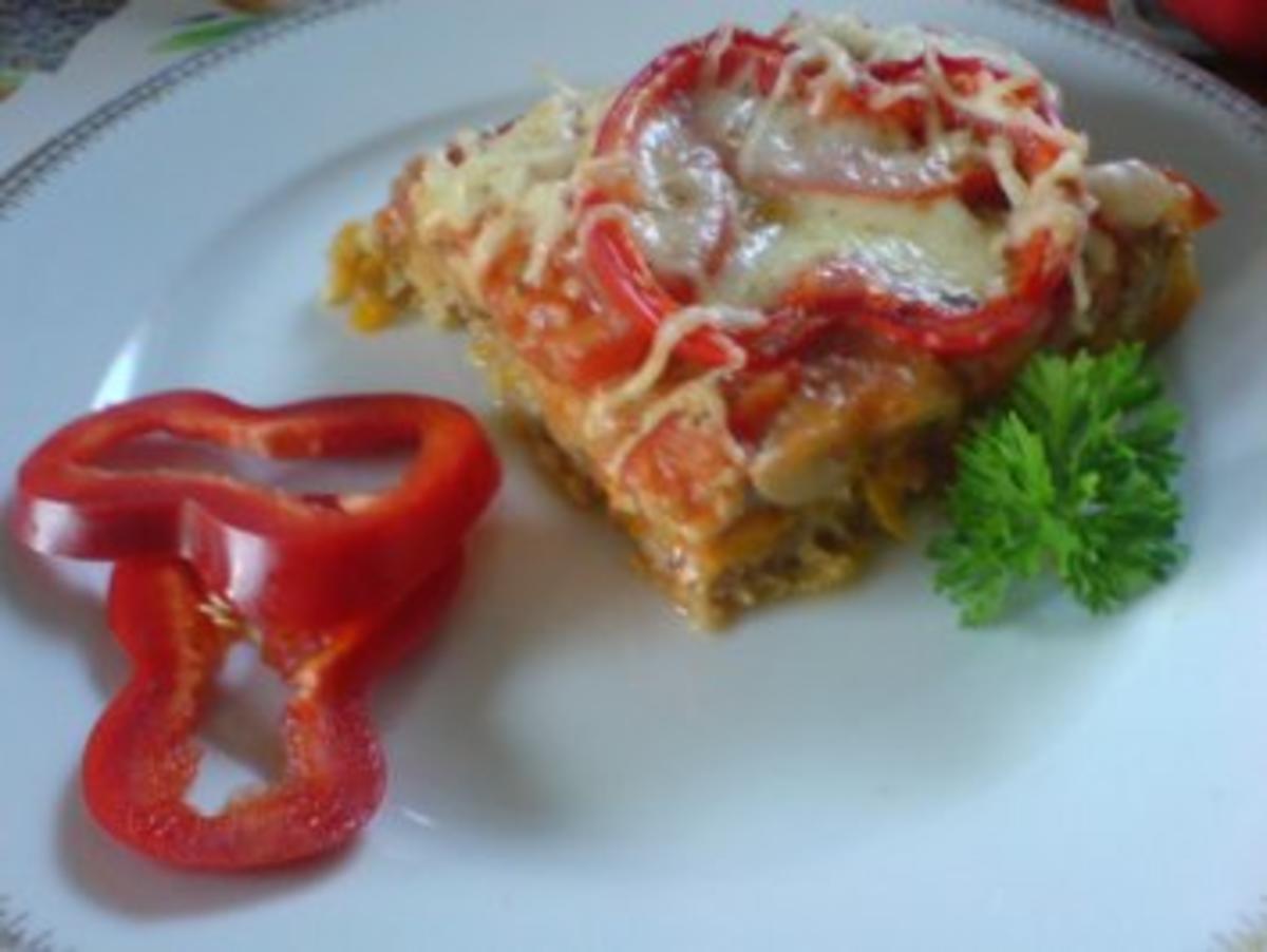 Hackfleisch-Pizza - Rezept