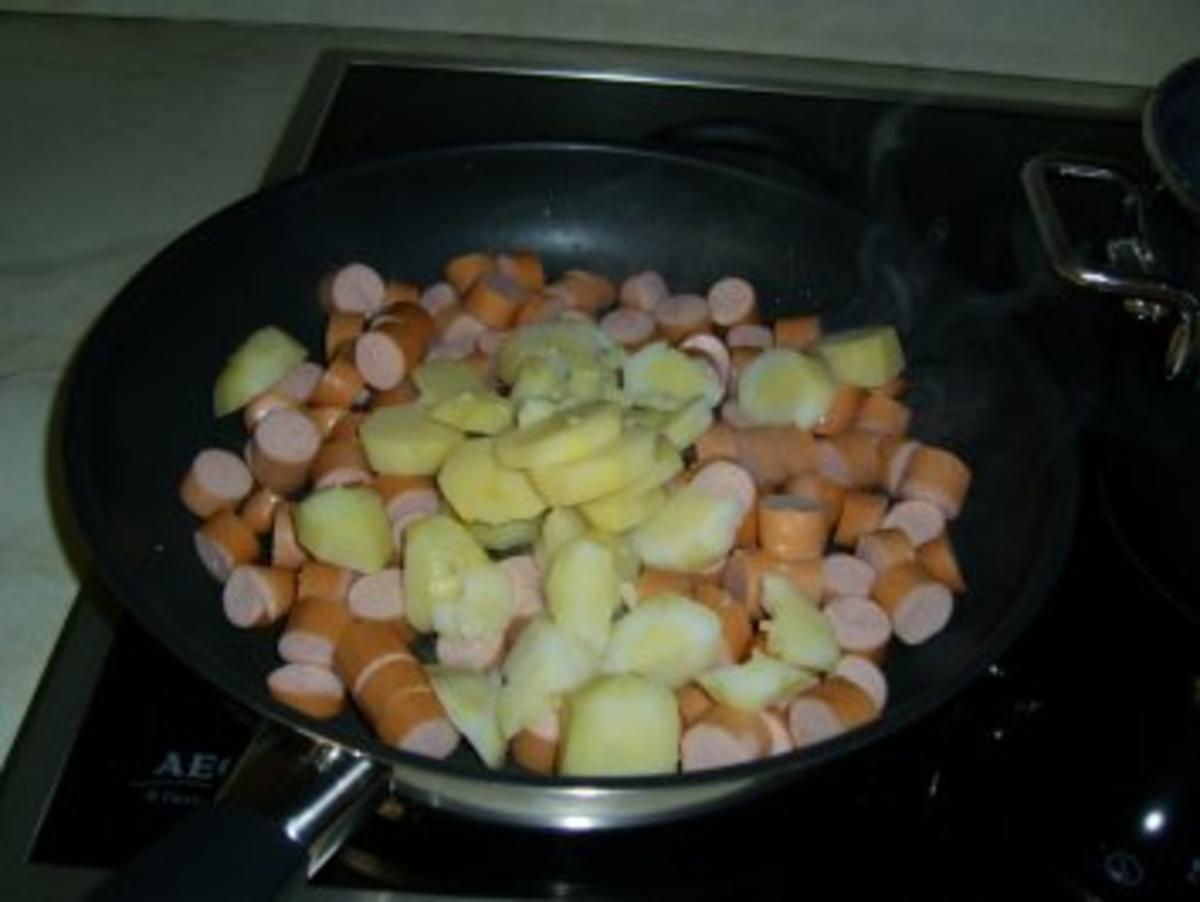 Nudel-Kartoffel-Pfanne mit Bild - Rezept - Bild Nr. 4