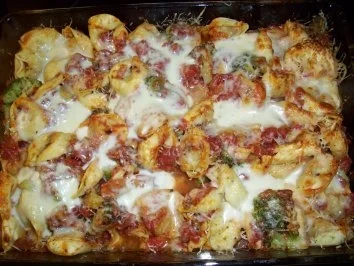 Rezept: Tortellini-Brokkoli-Auflauf Tortellini-Brokkoli-Auflauf - Rezept