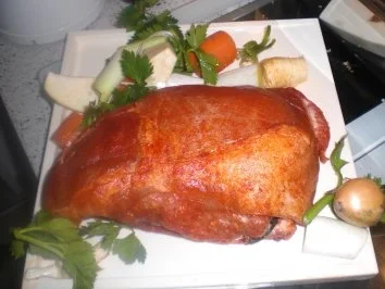 Rezept: Gefüllte dicke Rippe mit Zwetschgenmussoße Bild Nr. 2 Gefüllte dicke Rippe mit Zwetschgenmussoße - Rezept - Bild Nr. 2