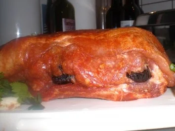 Rezept: Gefüllte dicke Rippe mit Zwetschgenmussoße Bild Nr. 3 Gefüllte dicke Rippe mit Zwetschgenmussoße - Rezept - Bild Nr. 3