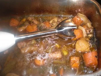 Rezept: Gefüllte dicke Rippe mit Zwetschgenmussoße Bild Nr. 5 Gefüllte dicke Rippe mit Zwetschgenmussoße - Rezept - Bild Nr. 5