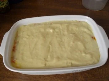 Rezept: Lasagne mit Hack und Kürbis ... aus Brigitte`s Versuchsküche ... grins Bild Nr. 9 Lasagne mit Hack und Kürbis ... aus Brigitte`s Versuchsküche ... grins - Rezept - Bild Nr. 9