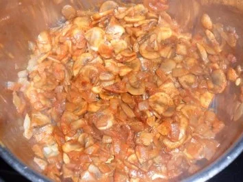 Fleischgerichte:Naturschnitzel mit Champignon-Rotweinsoße - Rezept - Bild Nr. 11