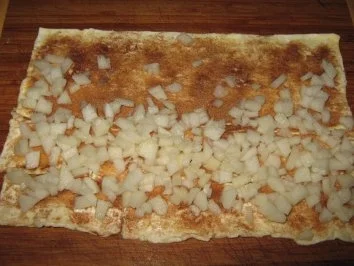 Rezept: Blätterteigteilchen mit Zucker-Zimt-Birme Bild Nr. 4 Blätterteigteilchen mit Zucker-Zimt-Birme - Rezept - Bild Nr. 4