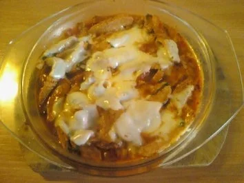 Rezept: Putengeschnetzeltes a la Caprese Salat Bild Nr. 2 Putengeschnetzeltes a la Caprese Salat - Rezept - Bild Nr. 2