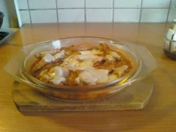 Rezept: Putengeschnetzeltes a la Caprese Salat Putengeschnetzeltes a la Caprese Salat - Rezept