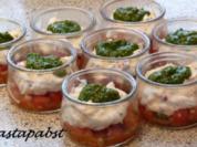 Caprese im Glas - Rezept