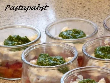 Rezept: Caprese im Glas Bild Nr. 3 Caprese im Glas - Rezept - Bild Nr. 3