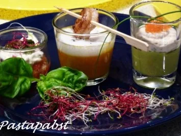 Rezept: Caprese im Glas Bild Nr. 4 Caprese im Glas - Rezept - Bild Nr. 4