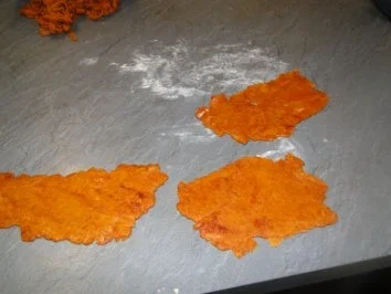 Rezept: Selbstgemachte rote Nudeln, Fotos Bild Nr. 5 Selbstgemachte rote Nudeln, Fotos - Rezept - Bild Nr. 5