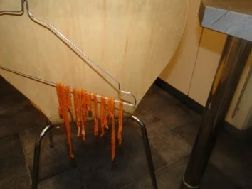 Rezept: Selbstgemachte rote Nudeln, Fotos Bild Nr. 6 Selbstgemachte rote Nudeln, Fotos - Rezept - Bild Nr. 6