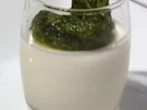 Ingwer-Panna Cotta mit Minzpesto - Rezept