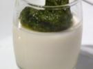 Ingwer-Panna Cotta mit Minzpesto - Rezept
