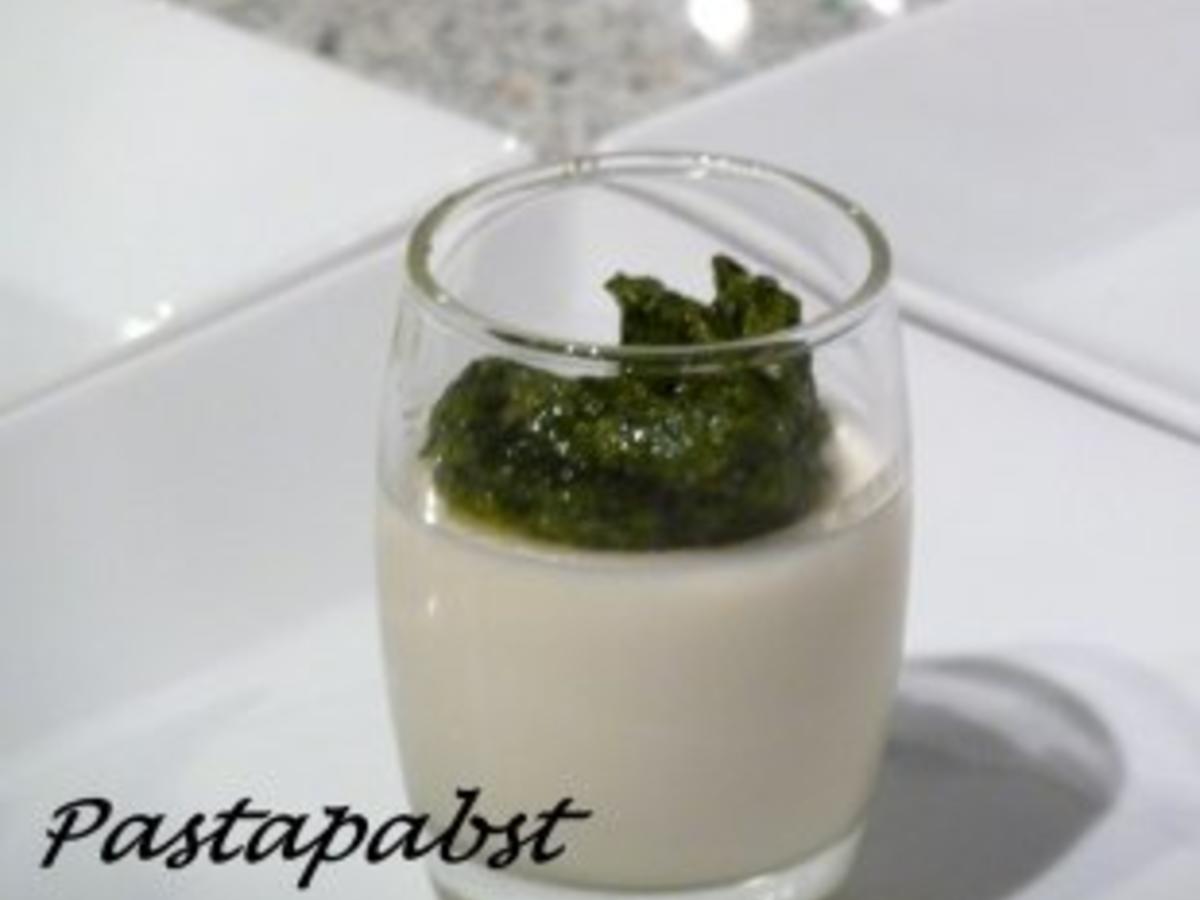 Ingwer-Panna Cotta mit Minzpesto - Rezept - kochbar.de