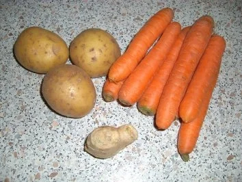 Rezept: Kartoffel-Möhren Rösti mit Räucherlachs Bild Nr. 2 Kartoffel-Möhren Rösti mit Räucherlachs - Rezept - Bild Nr. 2