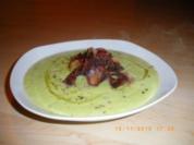 Rosenkohlcremsuppe - Rezept