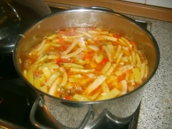 Grüne Bohnen Suppe - Rezept