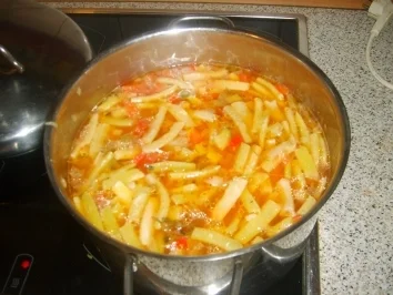 Grüne Bohnen Suppe - Rezept