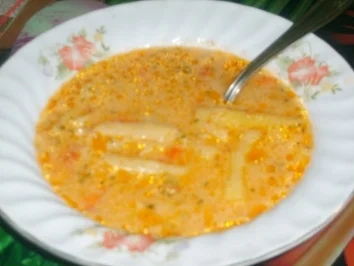 Grüne Bohnen Suppe - Rezept