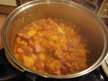 Rezept: Möhreneintopf Bild Nr. 2 Möhreneintopf - Rezept - Bild Nr. 2