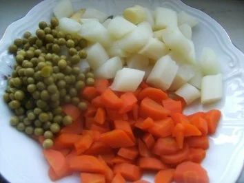 Rezept: Eier - Frikassee mit Kartoffelbrei Bild Nr. 3 Eier - Frikassee mit Kartoffelbrei - Rezept - Bild Nr. 3