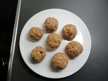 Hackklopse in Senfsauce mit Kartoffeln - Rezept - Bild Nr. 3