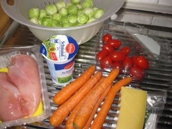 Schneckeles Rosenkohl-Quiche mit Hähnchenstreifen - Rezept - Bild Nr. 2