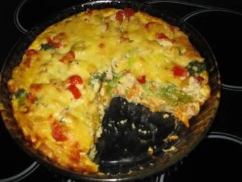 Schneckeles Rosenkohl-Quiche mit Hähnchenstreifen - Rezept - Bild Nr. 10