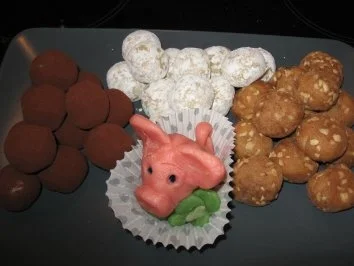 Rezept: Variationen von Marzipankartoffeln Bild Nr. 4 Variationen von Marzipankartoffeln - Rezept - Bild Nr. 4