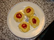 Gelee-Marzipanplätzchen - Rezept