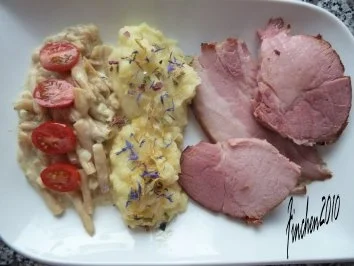 Dreierlei Kaltgeräuchertes knusprig gebraten - Rezept