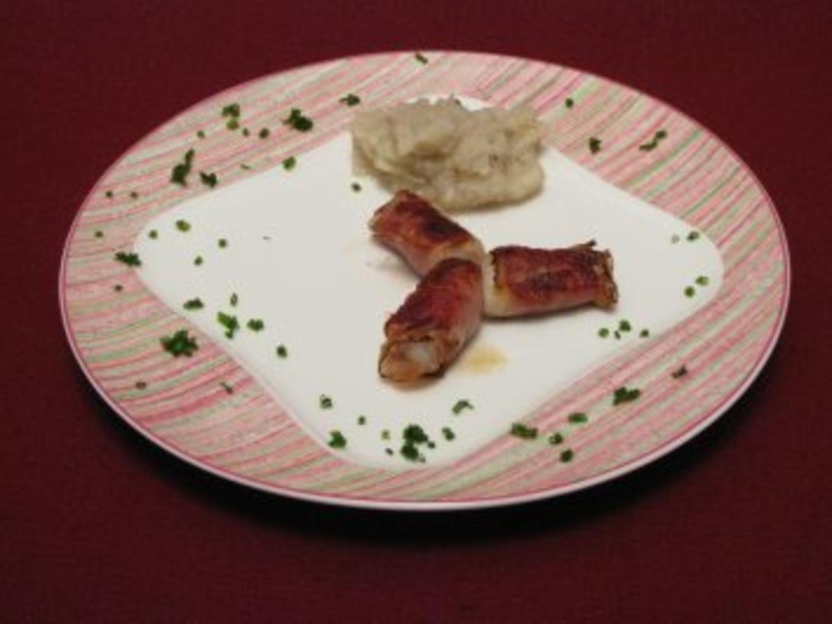 Jakobsmuscheln im Speckmantel auf Selleriepüree - von Das perfekte Dinner