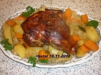 Knuspriger Putenbraten - Rezept