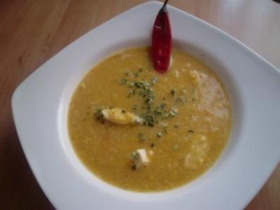 Rezept: Maissuppe mit Putenbrust Maissuppe mit Putenbrust - Rezept