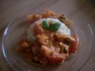 Hähnchenragout mit Tomaten a la Angie - Rezept