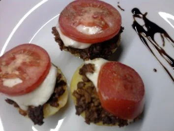 Pizza-Kartoffeln - Rezept