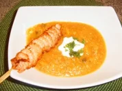 Scharfe Apfel- Paprika- Suppe - Rezept