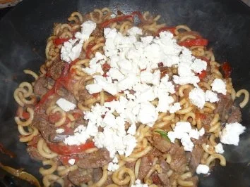 Rezept: Leberpfännchen mit Feta....... Bild Nr. 3 Leberpfännchen mit Feta....... - Rezept - Bild Nr. 3