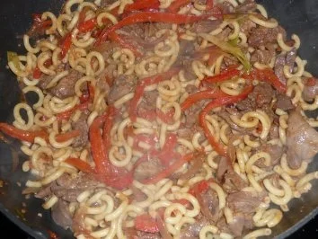 Rezept: Leberpfännchen mit Feta....... Bild Nr. 4 Leberpfännchen mit Feta....... - Rezept - Bild Nr. 4