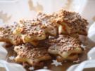 Orangensterne mit Krokant - Rezept