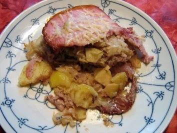 Kasseler-Carpaccio-Auflauf - Rezept